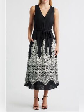 Halogen The Waist Sleeveless Maxi Dress